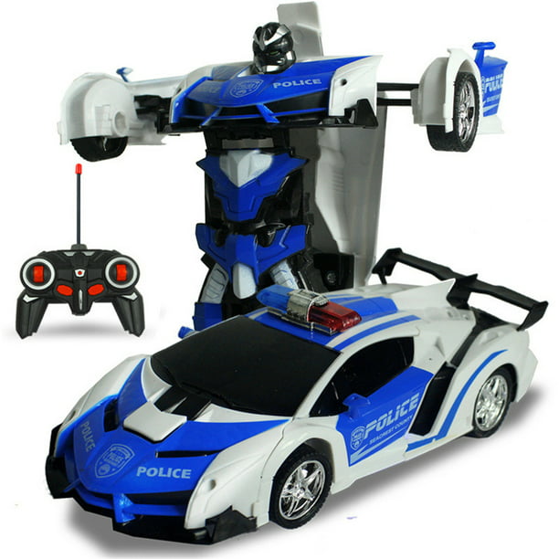 Toys for Kids Transformer RC Robot Car Remote Control 2 IN 1 Boy Baby Xmas Gift